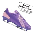 thumbnail image 2 of Tacos de Fútbol DREAM PAIRS para Niños Talla 4 Morado y Rosa, 2 of 6