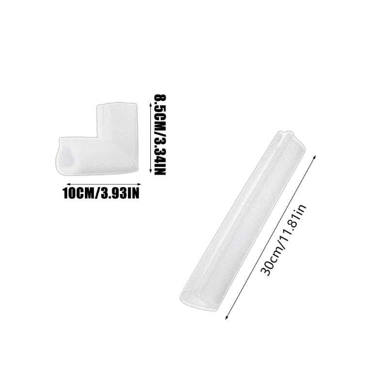 Zecic Pack Of 24 Foam Corner Protectors For Picture Furniture edges protections
