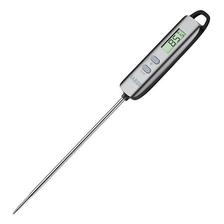 Habor Meat Thermometer Digital Cooking Thermometer with 5 Second Instant Read-out for Kitchen, Grill, BBQ, Food, Steak, Turkey, Candy, Milk, Bath (Best Way To Melt Cooking Chocolate)