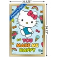 thumbnail image 2 of Hello Kitty - Happy Wall Poster, 22.375" x 34", 2 of 4
