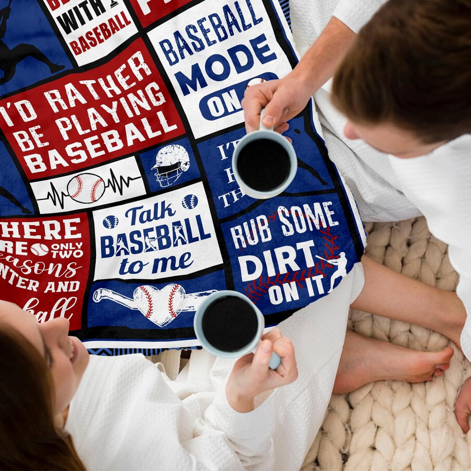 Baseball Gifts for Boys Men, Boys Baseball Blanket Gifts for Baseballs Players Team, Baseballs Lover Accessories Gift Throw Blanket Soft Flannel Birthday Home Decor 50"x 60"