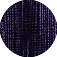 thumbnail image 1 of Ahgly Company Indoor Round Abstract Purple Modern Area Rugs, 7' Round, 1 of 4