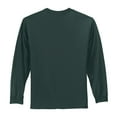thumbnail image 6 of Port & Company Tall Long Sleeve Essential Tee-LT (Dark Green), 6 of 6
