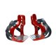 thumbnail image 3 of Estribos equitación Endurance Ride Cage Resistentes con cubierta protectora Soporte para los pies Estribos ecuestres para deportes ecuestres Rojo, 3 of 8