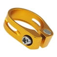 thumbnail image 4 of 31.8mm Alloy BMX Bike Seat Post Clamp Quick Release Golden, 4 of 5