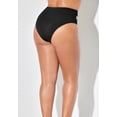 thumbnail image 2 of Swimsuits for All Women's Loop Cut Out High Leg Bikini Brief, 2 of 3