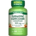 thumbnail image 1 of Suplemento Nature's Truth, cúrcuma y curcumina, 500 mg, 120 cápsulas, 1 of 7