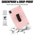 thumbnail image 2 of FIEWESEY for Nokia T20 Tablet Case,Heavy-Duty Drop-Proof Shock-Resistant Kids Friendly Rugged Cover for Nokia T20 (Model:TA-1392 TA-1394 TA-1397)+Screen Protector(Rose Gold,2 Pcs), 2 of 6