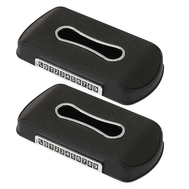 2 unidades de porta pañuelos para coche, caja de pañuelos para coche, porta servilletas para coche, caja de pañuelos para coche