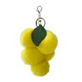 thumbnail image 3 of Grape Backpack Charm Keychain Pendant Fruit Themed Accessory For Decoration, 3 of 6