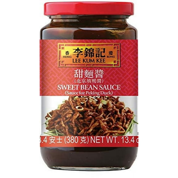 NineChef Bundle - Lee Kum Kee Sweet Bean Sauce (Sauce for Peking Duck) 13.4 oz   1 NineChef Brand ChopStick