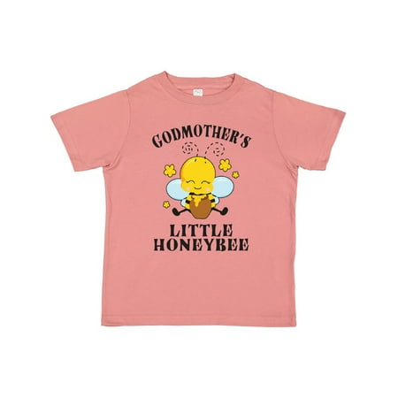 

Inktastic Cute Bee Godmother s Little Honeybee with Stars Gift Toddler Boy or Toddler Girl T-Shirt