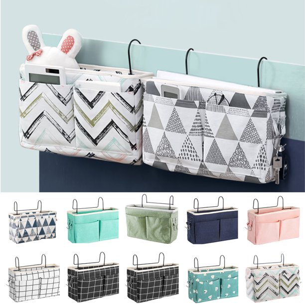 Travelwant Bedside Caddy,Bedside Storage Organizer,Table