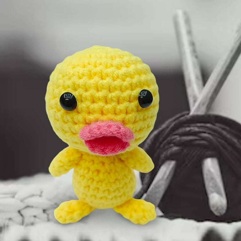 Crochet Set for Beginners, DIY Duck Hand Made Crocheting Crafts