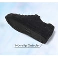 thumbnail image 5 of LUCKY STEP Rhinestone Fashion Glitter Sneakers Shiny Platform Shoes,Black Rhinestone,Womens, 5 of 12