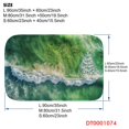 thumbnail image 4 of Beach waves 1074 Non-Slip Memory Foam Bath Rug: Absorbent, Quick-Dry, Machine Washable, Soft & Comfortable - L, 4 of 7