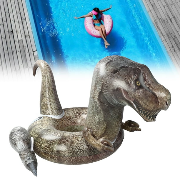 Anillo De Natación Tyrannosaurus, Flotadores Inflables Para Piscina, Anillos De PVC Ecológico Portátil Para Parque Acuático