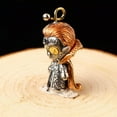 thumbnail image 5 of GKNET 925 Sterling Silver Indian Voodoo Doll Figurine w/ Cloak Necklace Pendant Charm, 5 of 8