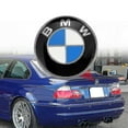 thumbnail image 3 of 82mm + 74mm Auto Emblem For Bmw Front Bonnet Tailgate Rear Trunk Logo Badge, 3 of 5