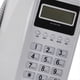 thumbnail image 3 of KXT8001CID Corded Desktop Phone, Home and Hotel Landline Telephone with LCD Display, FSK DTMF Redial Function (White), 3 of 4