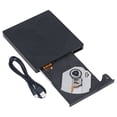 thumbnail image 2 of External CD DVD Drive, Ultra Thin CD Drive 6 In 1  For Laptop For PC For Desktop, 2 of 8