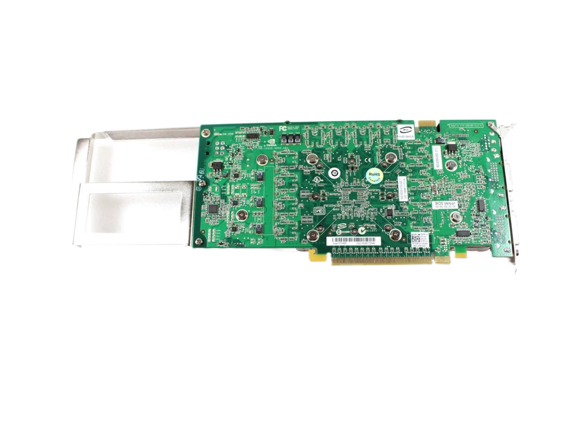 DELL NVIDIA Quadro FX 4600 768MB GDDR3 DUAL DVI PCI-E Video Graphics Card Dell JP111 0JP111 CN-0JP111