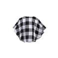 thumbnail image 5 of Okbabeha Baby Girl Plaid Outwear Cloak Clothes Children Windproof Christmas Pullover, 5 of 6
