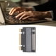 thumbnail image 1 of Adaptador De Extensión M.2 2230 A 2242, Amplía La Capacidad De Almacenamiento Adaptador De Extensión Confiable M.2 2230 Macho A 2242 Hembra PCB Versátil Para X270 Para T480, 1 of 7