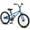 Blue, variant on 20 Inch Kids Bike for Age 7-12 Years Old, Lightweight Children Bicycle with Adjustable Seat, Front V-Brake and Rear Coaster Brake, Kids Bicycle for Boys Girls, Cyan