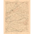 thumbnail image 3 of USGS 20x24 Black Modern Framed Museum Art Print Titled - New Holland Pennsylvania Quad - USGS 1908, 3 of 5