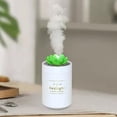 thumbnail image 2 of Rongfmy USB Humidifier Bedside Night Light LED Air Humidifier for Desktop flower, 2 of 5