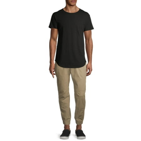 no boundaries men's twill jogger pants