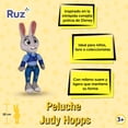 thumbnail image 2 of Peluche Suave Ruz (Judy Hopps 18 cm Multicolor), 2 of 5