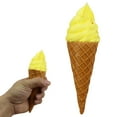 thumbnail image 2 of Fake Ice Cream, Artificial Ice Cream for Decoration, Lifelike Plastic Ice for Displays, Floral Arrangements, Themed Photography Non-Melting & Reusable, 2 of 9