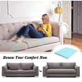 thumbnail image 4 of Sponge Support Pad, High Density Curved Foam Sofa Cushion Support Insert, for Sagging Seat Pads Comfortable Upgrade for Chairs Sofas Lounges with Non Slip Bottom 24x24 Inch Various Thickness, 4 of 6