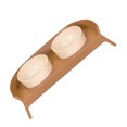 thumbnail image 2 of Cuencos dobles para agua y comida para perros, protección elevada para el cuello, cuenco doble para perros, gatos y mascotas, 2 of 8