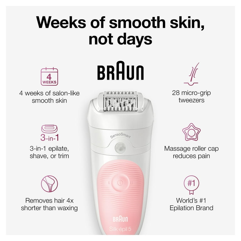 Braun Silk-epil Beauty Set 5 5-895 Starter 5-in-1 Cordless Braun Silk-epil Beauty Set 5 5-895 Starter 5-in-1 Cordless