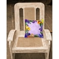 thumbnail image 2 of Carolines Treasures CK1697PW1414 Irises Fabric Decorative Pillow, 14Hx14W, multicolor, 2 of 4