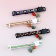 thumbnail image 5 of Puppy Collar with Tassel Design - Adjustable, Quick Release, Show Unique Charm - Polyester Bell Pendant Pet Collar Photography Prop Pet Supplies, 5 of 8