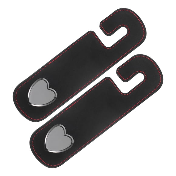 CRAFTHROU 2Ud Para Reposacabezas De En Color Negro Para Colgar Bolsos Abrigos Y