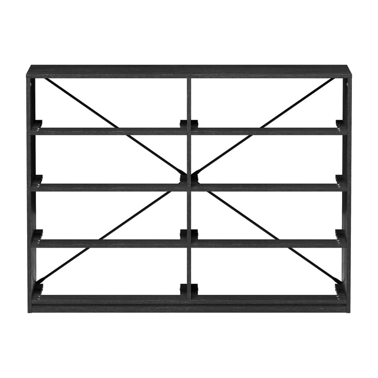 8-Drawer Dresser with Extra Large Fabric Bins, Wood Frame Storage