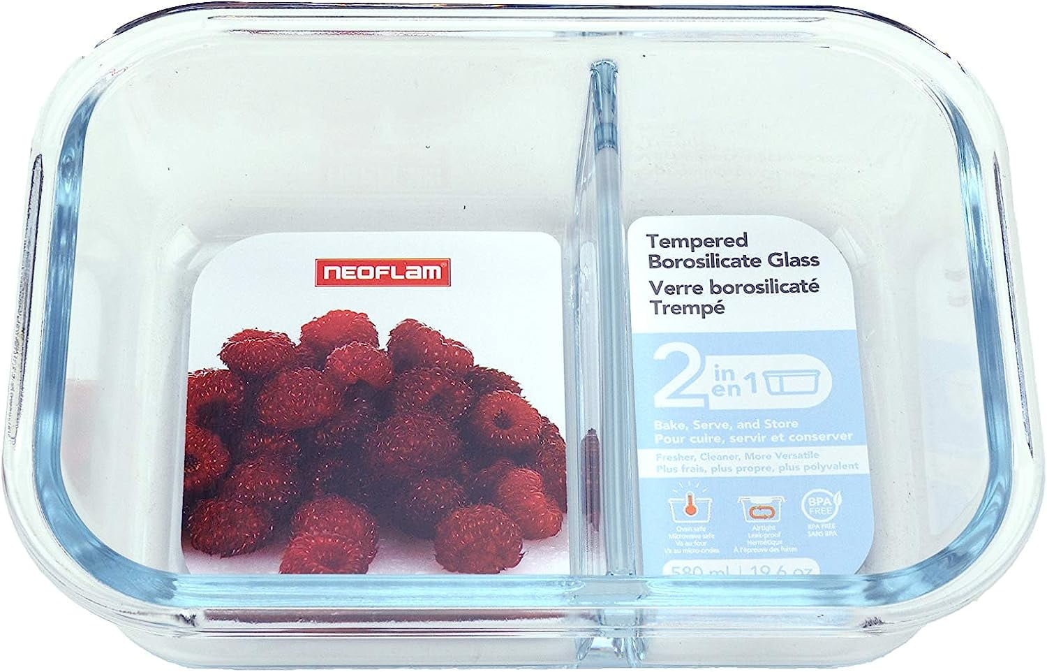 Neoflam CLIK Borosilicate Glass Food Storage – XTORIA