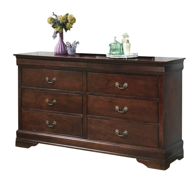 Ashley Alisdair 6 Drawer Double Dresser, Tall Double Dressers For Bedroom