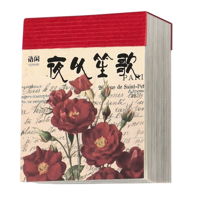 MasteelfCA 365 Sheets Scrapbooking Paper Materials Art Craft Vintage Style Embellishment Notebook DIY Paper