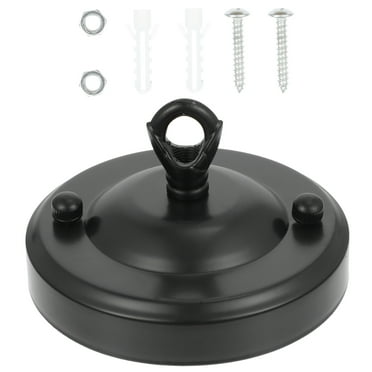 Canopy for Chandelier Cover Plate Lights Ceiling Curtain Black