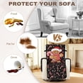 thumbnail image 5 of Yuyamidu Christmas Recliner Chair Cover with Pockets Gingerbread Man Stretch Reclining Cover for Pets Washable Recliner Protector for Living Room Bedroom, Home Decor, 5 of 7