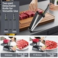 thumbnail image 6 of ONCE FOR ALL Meat Cleaver Slicer Knife Set, 6 of 12