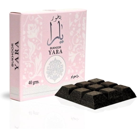 Lattafa Yara Bukhoor Incense Tablets 40 grams Enchanting, Elegant, Luxurious, Captivating Arabian Fragrance