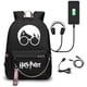 thumbnail image 4 of harry potter-Mochila De , Carga USB , Bolsa Escolar De Tela Oxford, 4 of 4