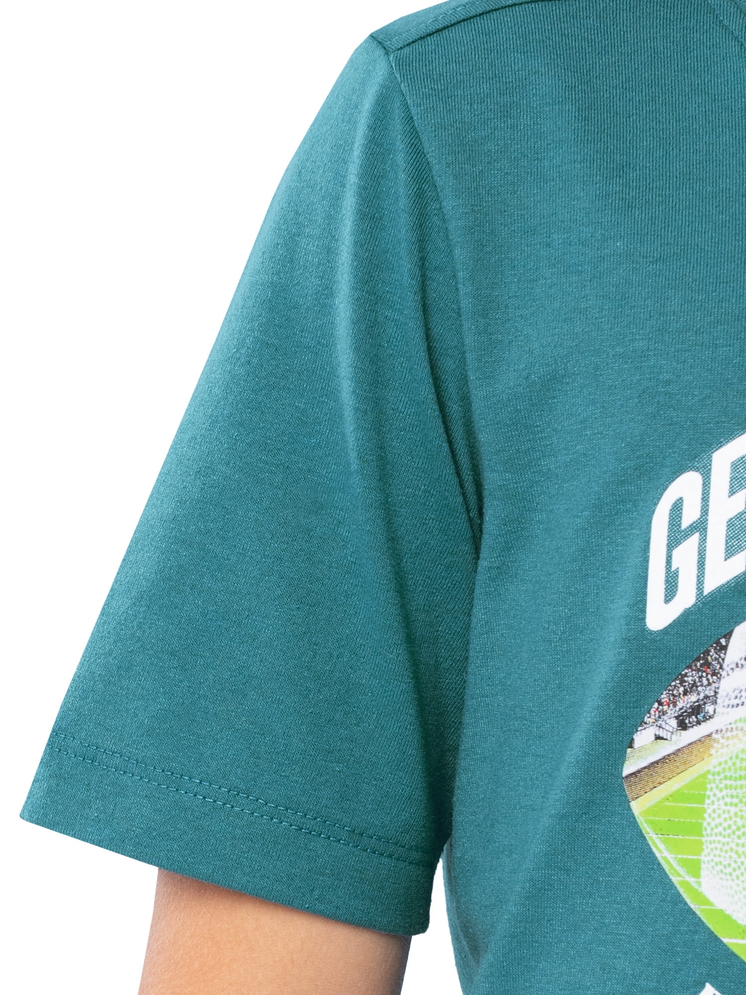 Athletic Works Boy's Short Sleeve Graphic T-Shirt, Sizes 4-18 & Husky